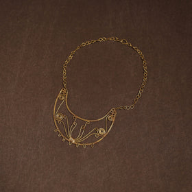 Brass metal handcrafted necklace 123