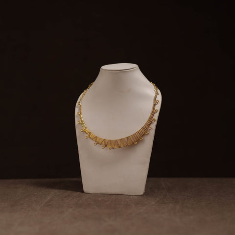 Brass metal handcrafted necklace 128