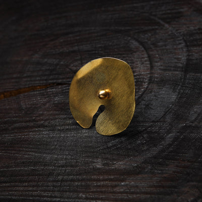 Buy Brass Metal Handcrafted Dokra Ring