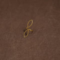Brass metal handcrafted ring 10