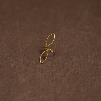 Brass metal handcrafted ring 10