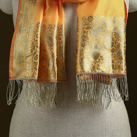 Brocade handloom semi silk nakshi buti banarasi stole