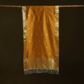 Brocade handloom semi silk nakshi buti banarasi stole