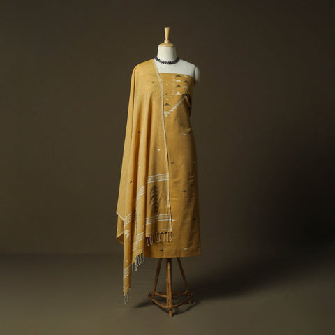 Burdwan jamdani handloom cotton 2pc unstitched dress