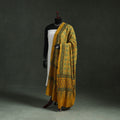 Yellow - chanderi silk kutch hand block print natural dyed
