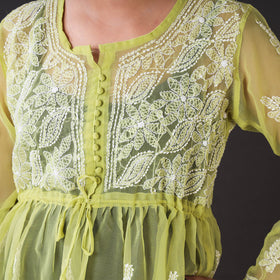chikankari top