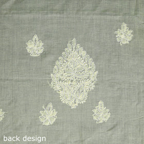 Chikankari with Parsi Style Embroidery Cotton Kurta Material