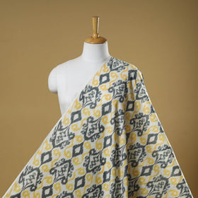 Cotton central asian pochampally ikat fabric 31