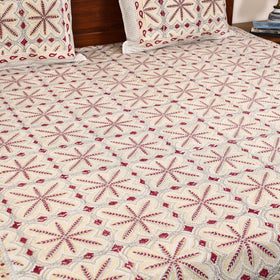  Block Print Cotton Double Sanganeri Bed Sheet