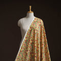 Cotton hand block sanganeri print fabric 01 - handcrafted