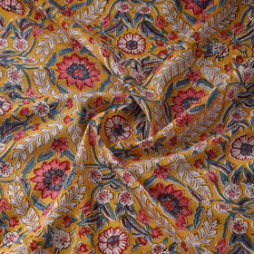 Cotton hand sanganeri fabric 04 - handcrafted