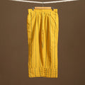 Yellow - cotton jacquard weave palazzo 08 - handcrafted