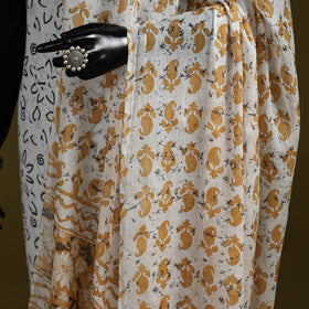 Cotton jaipur printed dupatta 62 - handcrafted