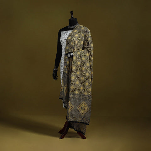 Cotton jaipur printed dupatta 90 - handcrafted