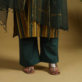  Maroon Block Print Cotton Ajrakh Kurta Set with Dupatta