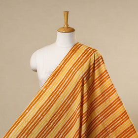 Yellow - cotton kutch batik fabric 12 - handcrafted