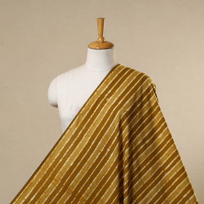 Yellow - cotton kutch batik fabric 39 - handcrafted
