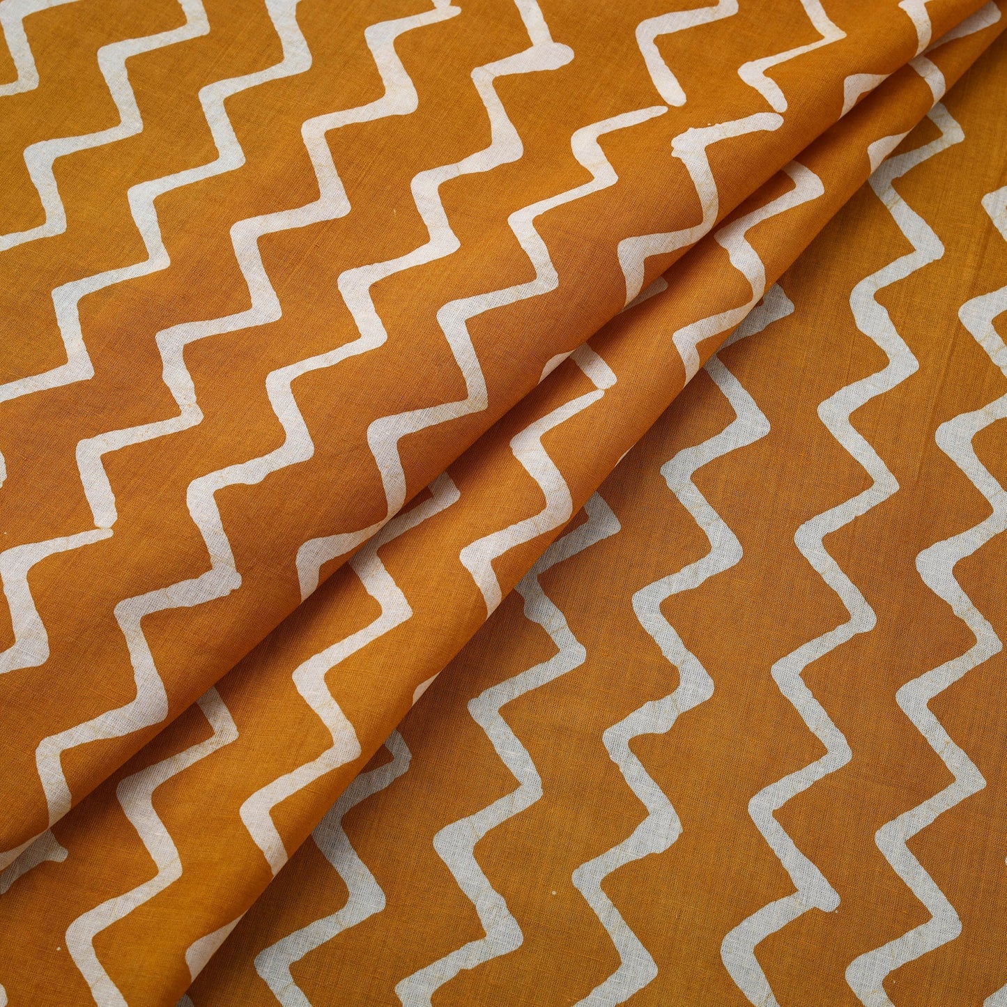 Cotton kutch hand block batik print fabric 07 - handcrafted