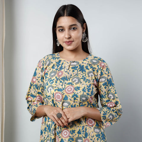  Sanganeri Block Printed Kurta