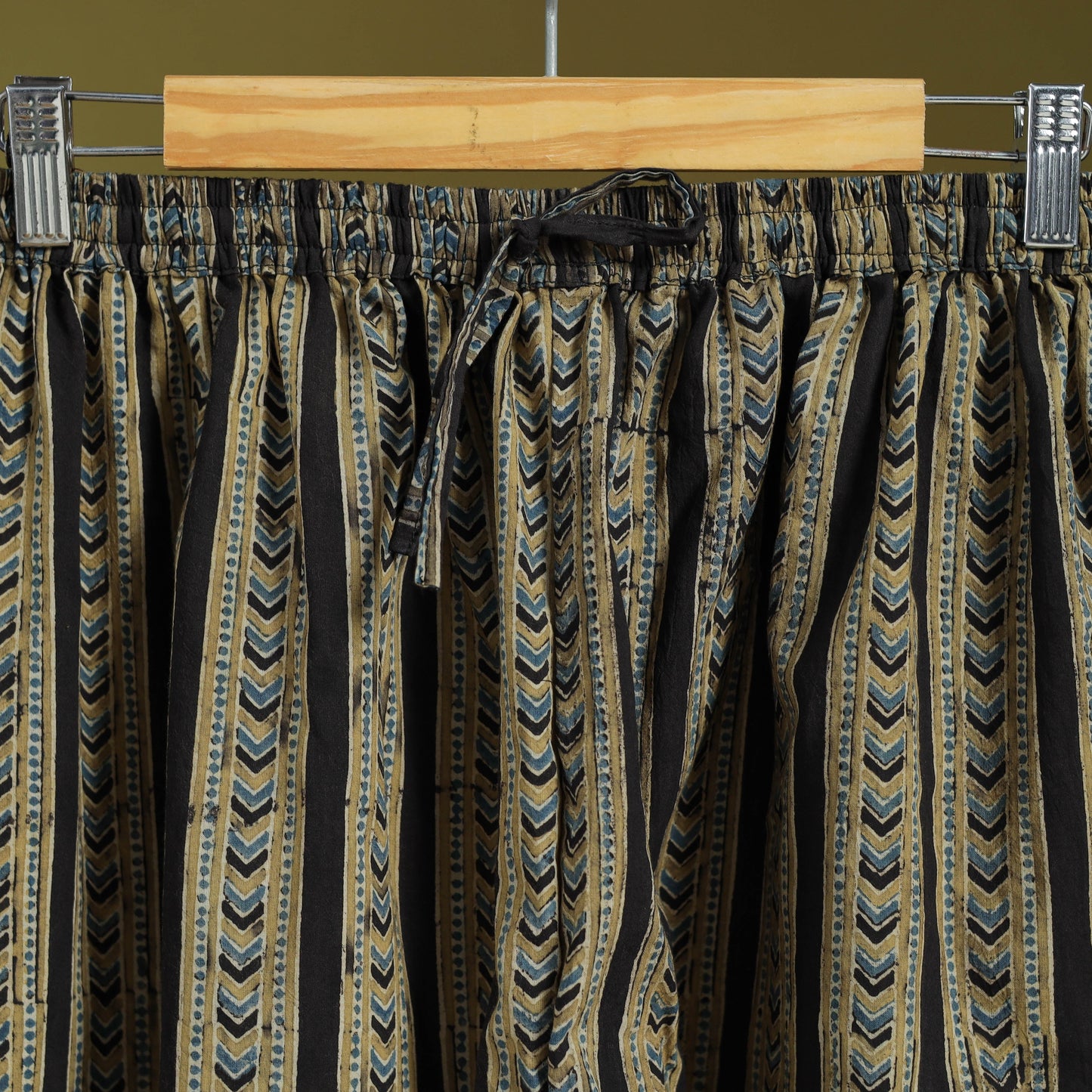 Yellow - cotton natural dyed afghani salwar 17 - handcrafted