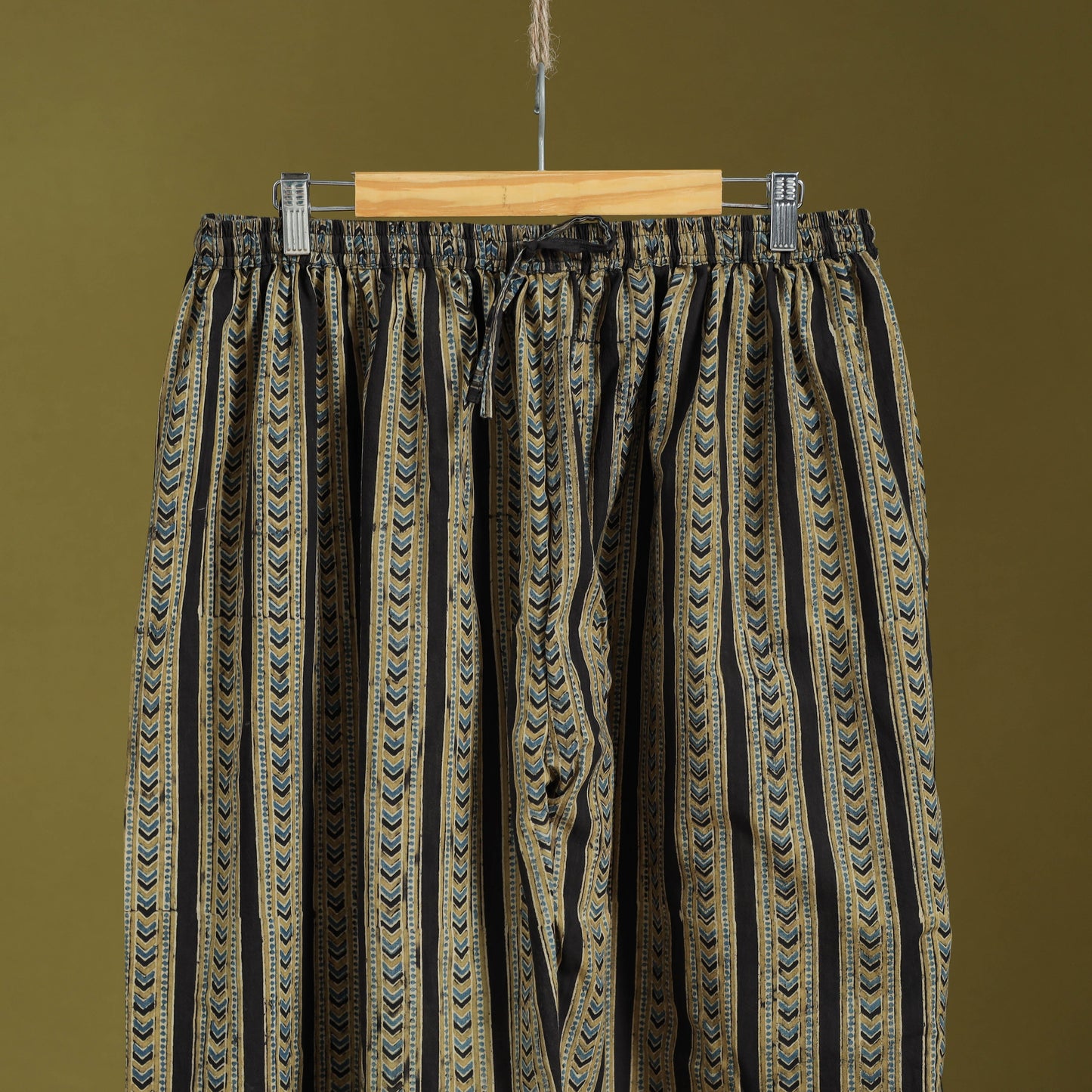 Yellow - cotton natural dyed afghani salwar 17 - handcrafted