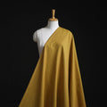Yellow - cotton plain fabric 02 - handcrafted