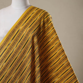 Cotton pochampally dabi ikat fabric 03 - handcrafted