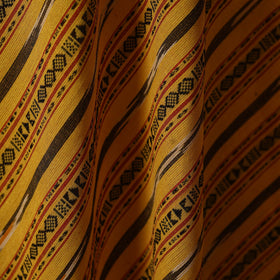 Cotton pochampally dabi ikat fabric 03 - handcrafted