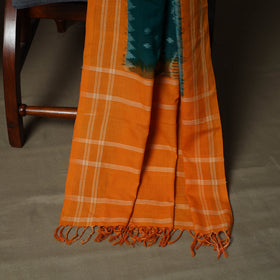 Handloom cotton pochampally ikat 3pc unstitched dress