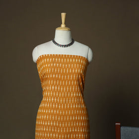 Handloom cotton pochampally ikat 3pc unstitched dress