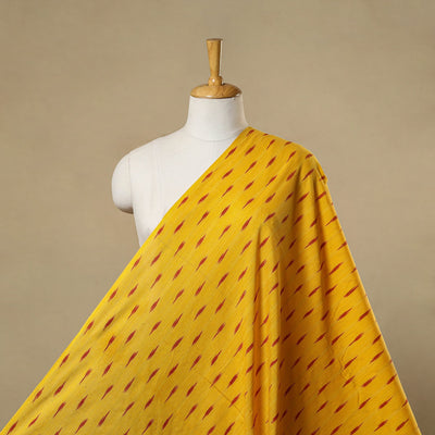 Cotton pochampally ikat fabric 11 - handcrafted