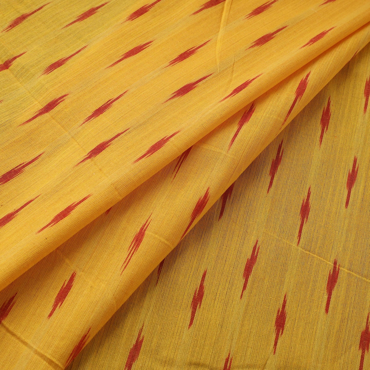 Cotton pochampally ikat fabric 11 - handcrafted