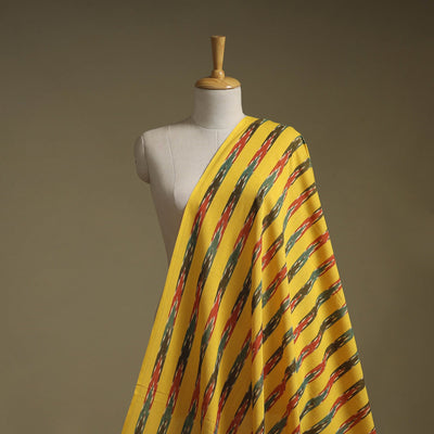 Cotton pochampally ikat fabric 22 - handcrafted