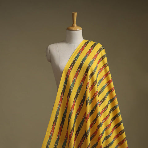 Cotton pochampally ikat fabric 22 - handcrafted