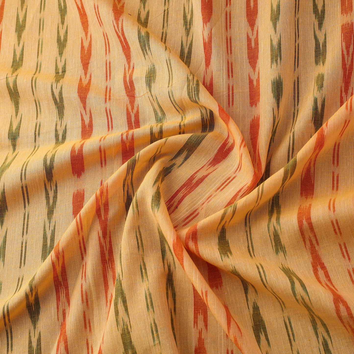 Cotton sambalpuri ikat fabric 26 - handcrafted
