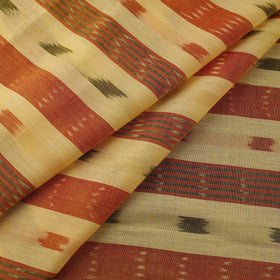 Cotton sambalpuri ikat fabric 42 - handcrafted