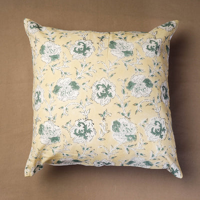  Block Print Cotton Sanganeri Cushion Cover