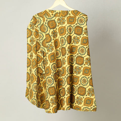  Block Print Cotton Wrap Around Ajrakh Skirt Online