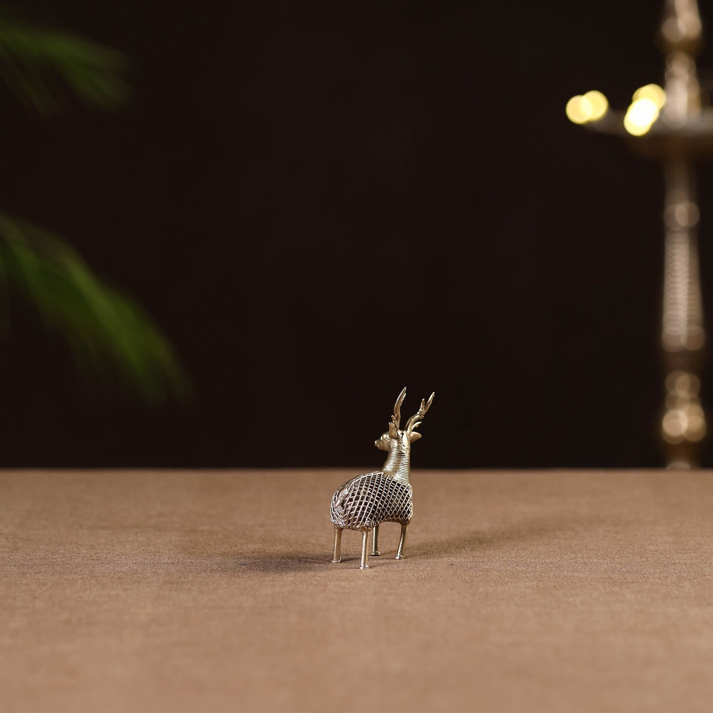 Deer - tribal odisha dokra handmade home decor item 04