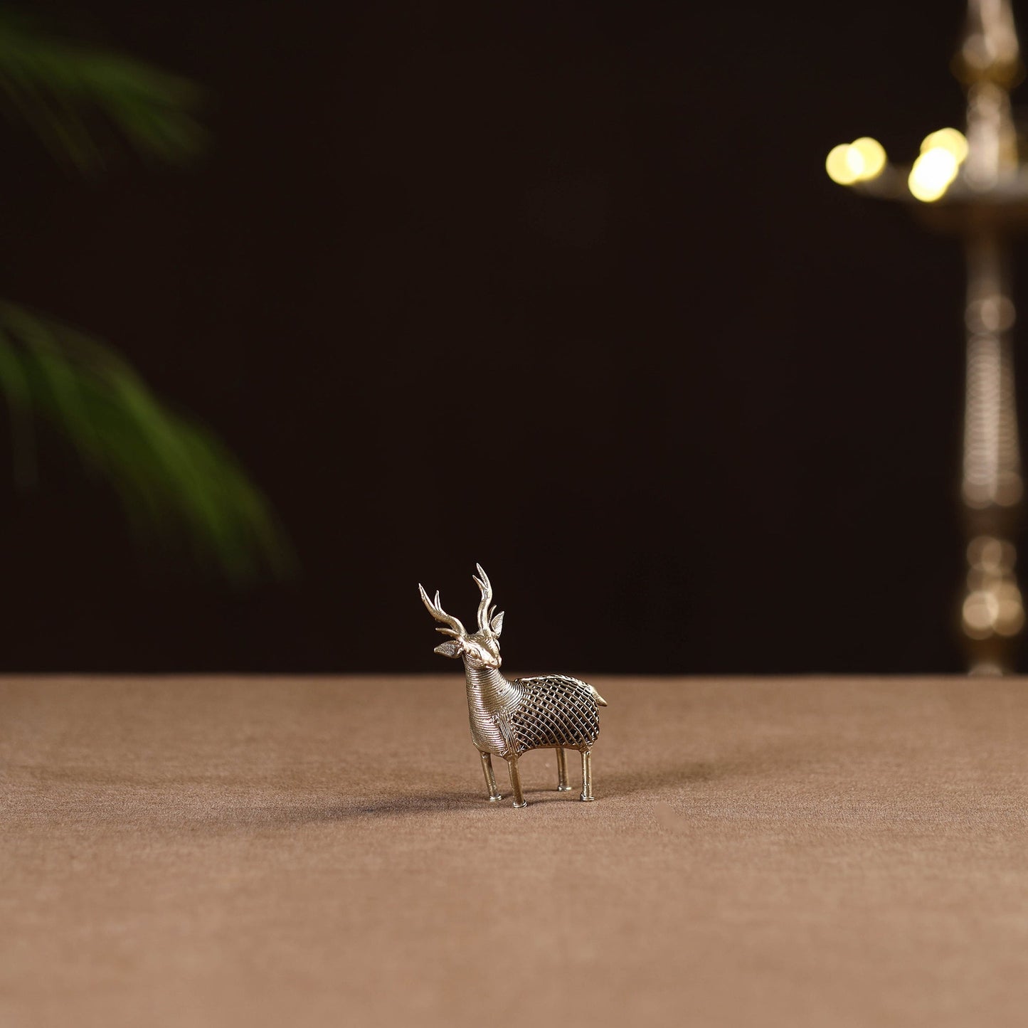 Deer - tribal odisha dokra handmade home decor item 04