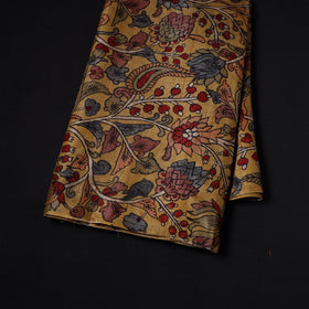 Yellow - desi tussar silk handpainted srikalahasti pen