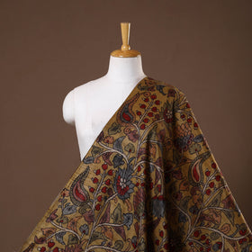 Yellow - desi tussar silk handpainted srikalahasti pen