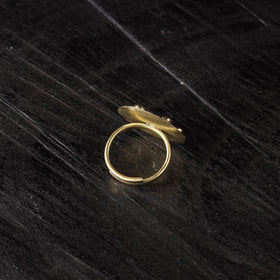 Dokra brass handcrafted ring (adjustable) 13