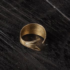Dokra brass handcrafted ring (adjustable) 15