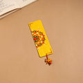 Dot art mandala handpainted wooden bookmark 09 - handcrafted