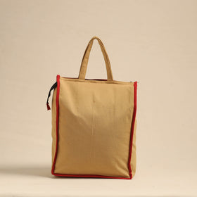  Yellow Eco-Friendly Handmade Cotton Handbag for Women