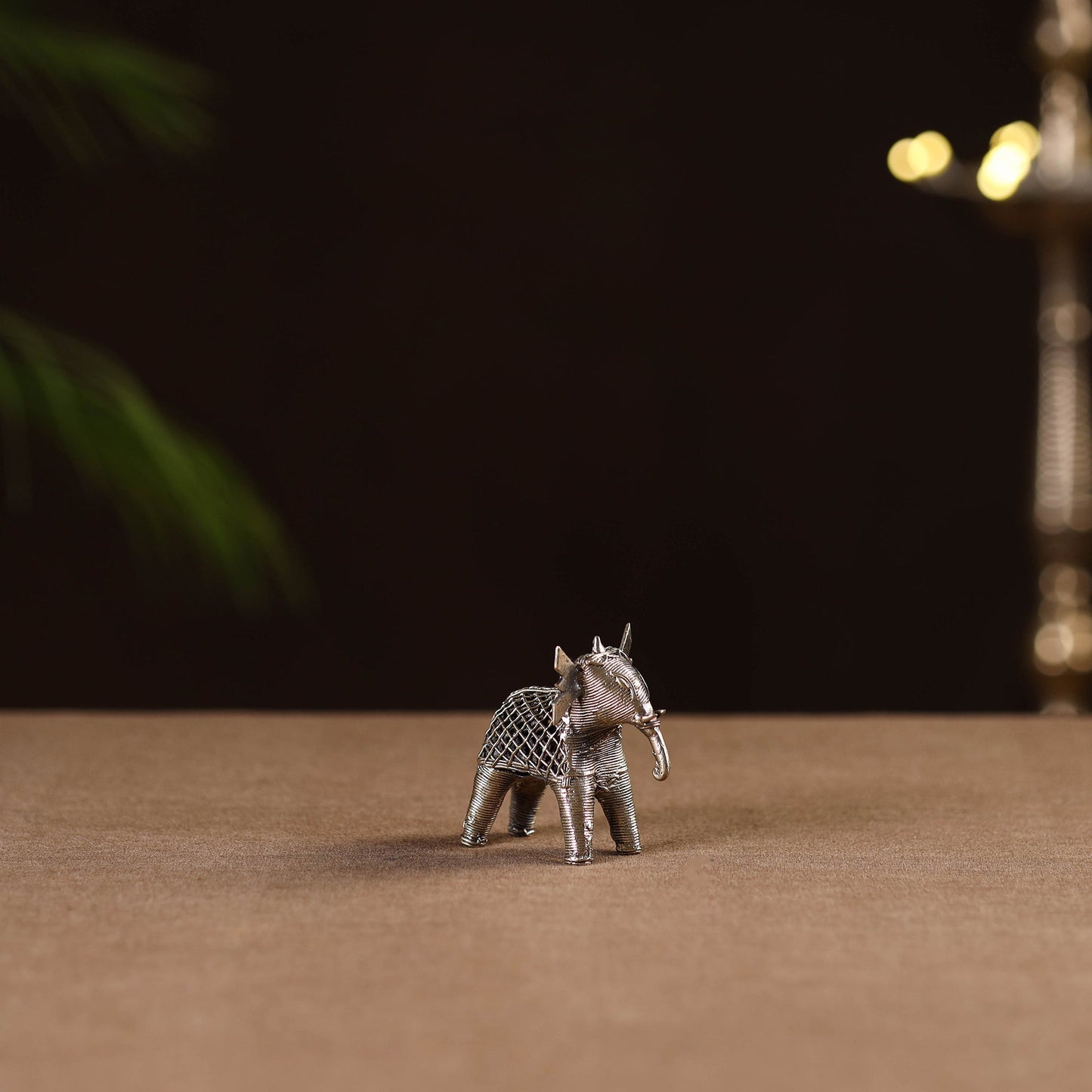 Elephant - tribal odisha dokra handmade home decor item 02