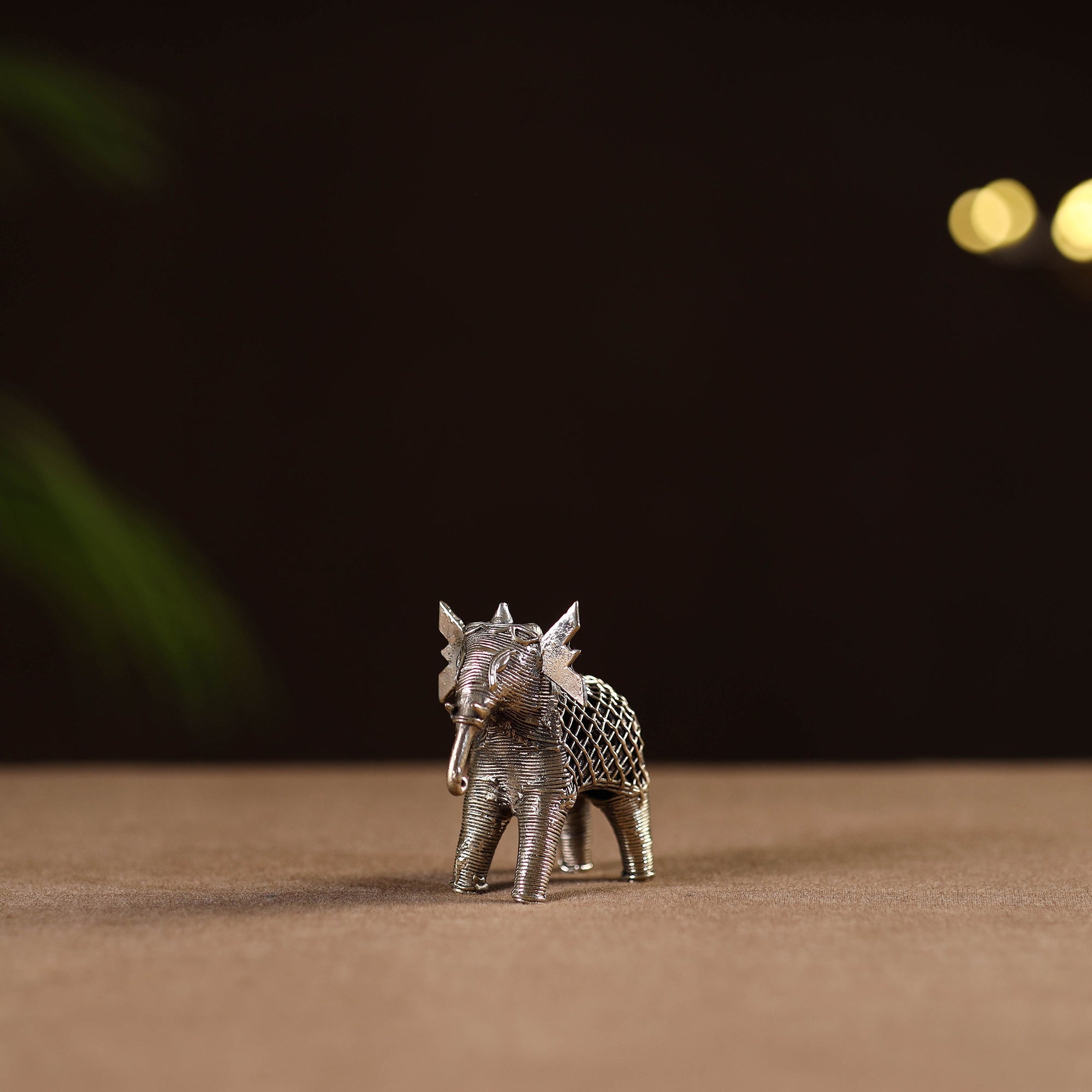 Elephant - tribal odisha dokra handmade home decor item 02