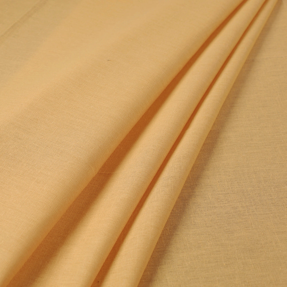 Yellow - flex cotton prewashed plain fabric 10 - handcrafted