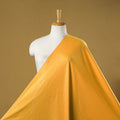 Yellow - flex cotton prewashed plain fabric 17 - handcrafted